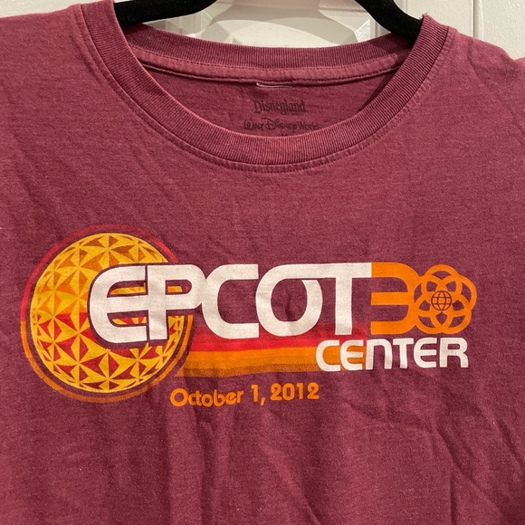 Disney Maroon T-Shirt - Picture 2 of 4